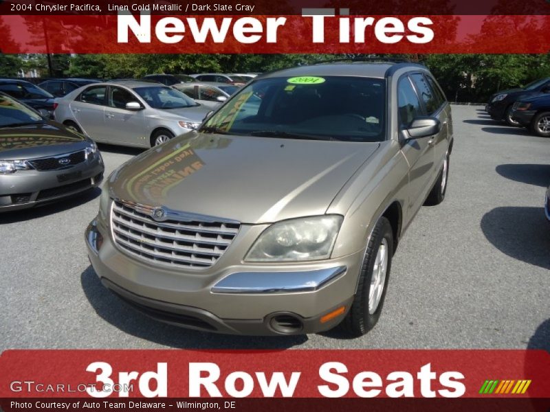 Linen Gold Metallic / Dark Slate Gray 2004 Chrysler Pacifica