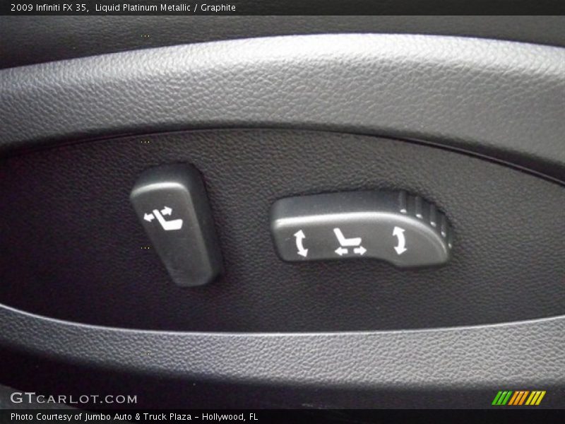 Liquid Platinum Metallic / Graphite 2009 Infiniti FX 35