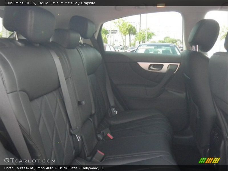 Liquid Platinum Metallic / Graphite 2009 Infiniti FX 35