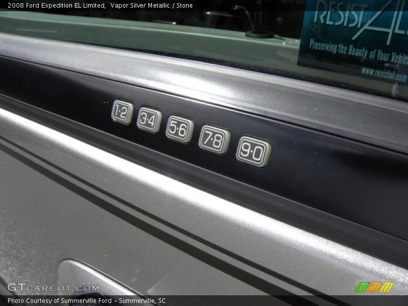 Vapor Silver Metallic / Stone 2008 Ford Expedition EL Limited