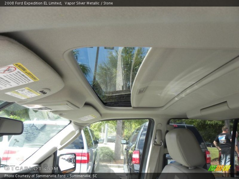 Vapor Silver Metallic / Stone 2008 Ford Expedition EL Limited
