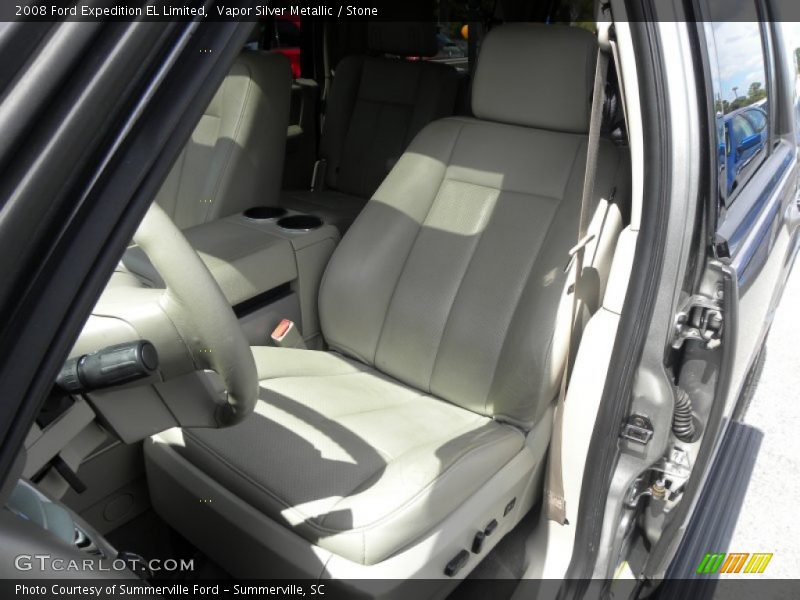Vapor Silver Metallic / Stone 2008 Ford Expedition EL Limited