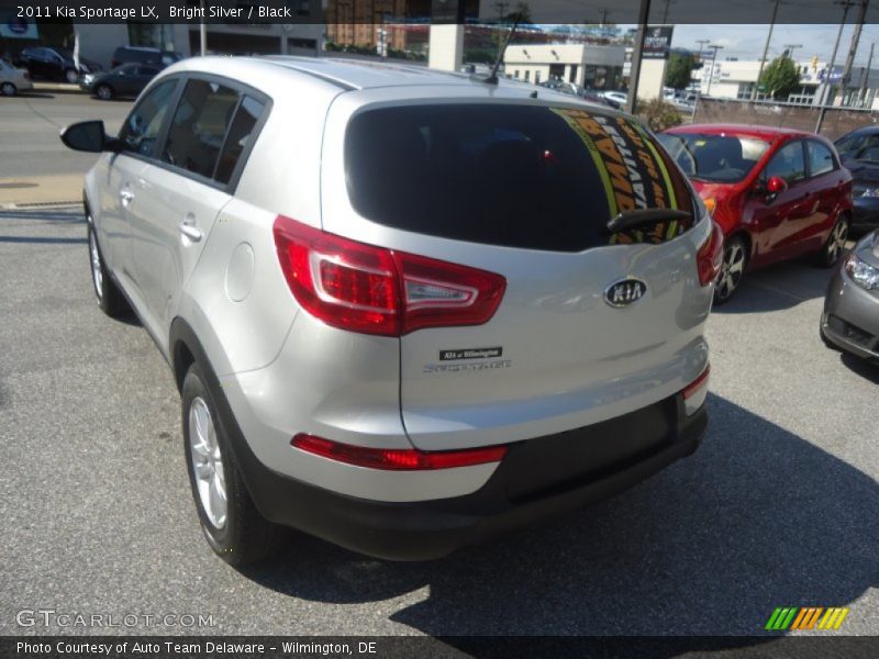 Bright Silver / Black 2011 Kia Sportage LX