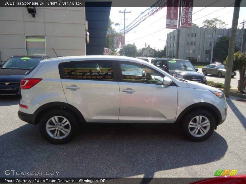 Bright Silver / Black 2011 Kia Sportage LX