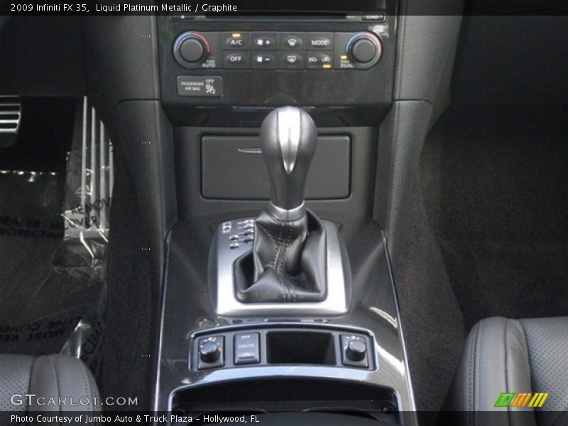 Liquid Platinum Metallic / Graphite 2009 Infiniti FX 35