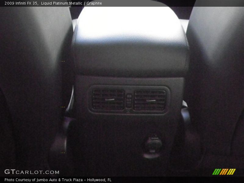 Liquid Platinum Metallic / Graphite 2009 Infiniti FX 35