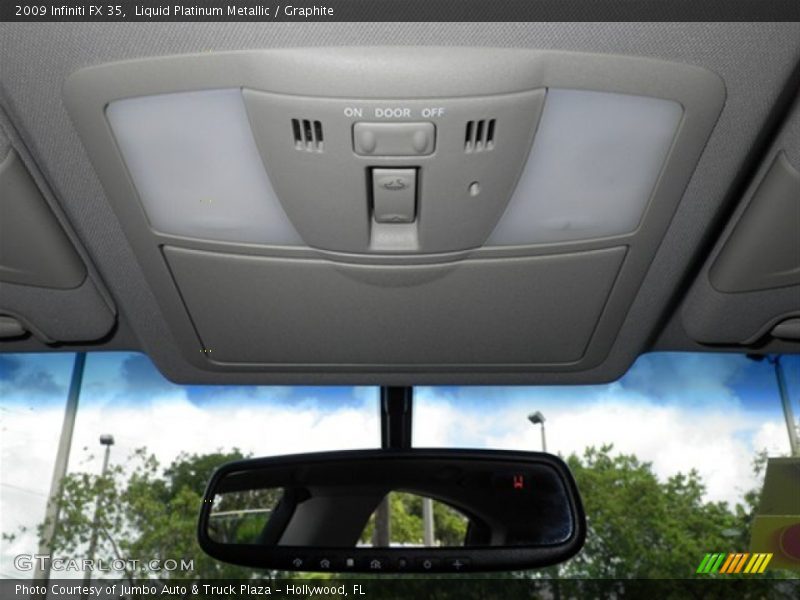 Liquid Platinum Metallic / Graphite 2009 Infiniti FX 35