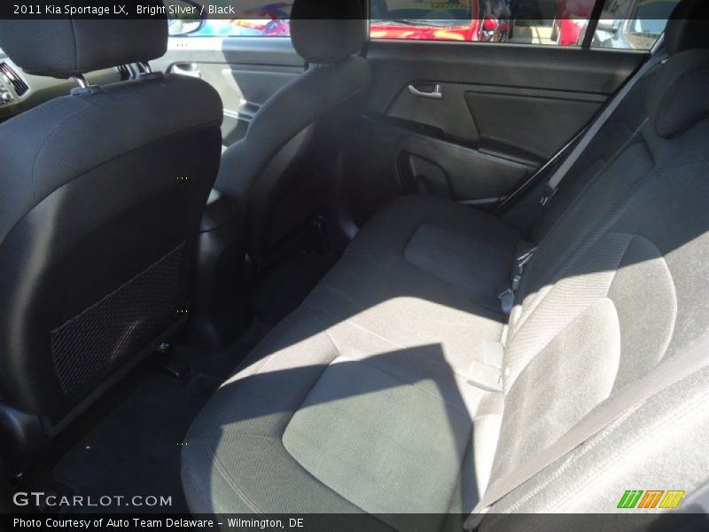 Bright Silver / Black 2011 Kia Sportage LX