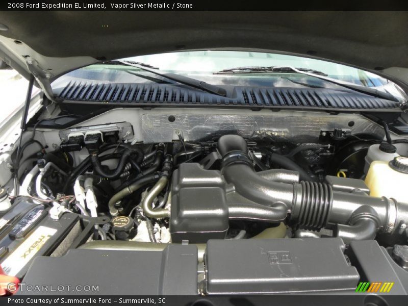 Vapor Silver Metallic / Stone 2008 Ford Expedition EL Limited
