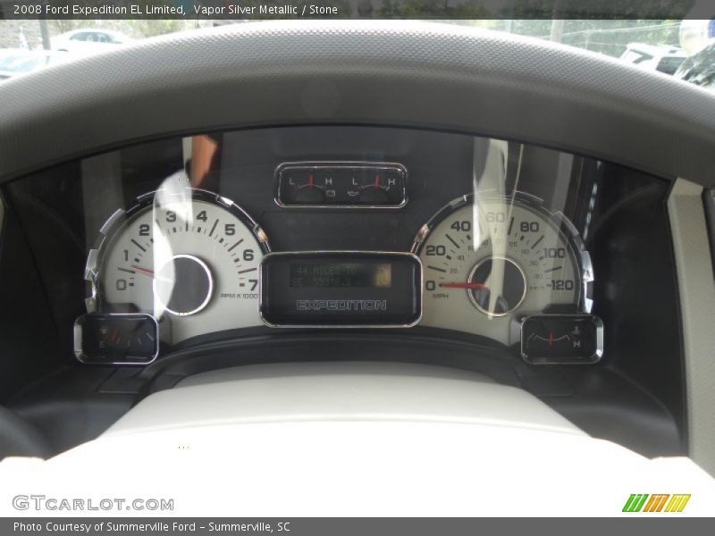 Vapor Silver Metallic / Stone 2008 Ford Expedition EL Limited