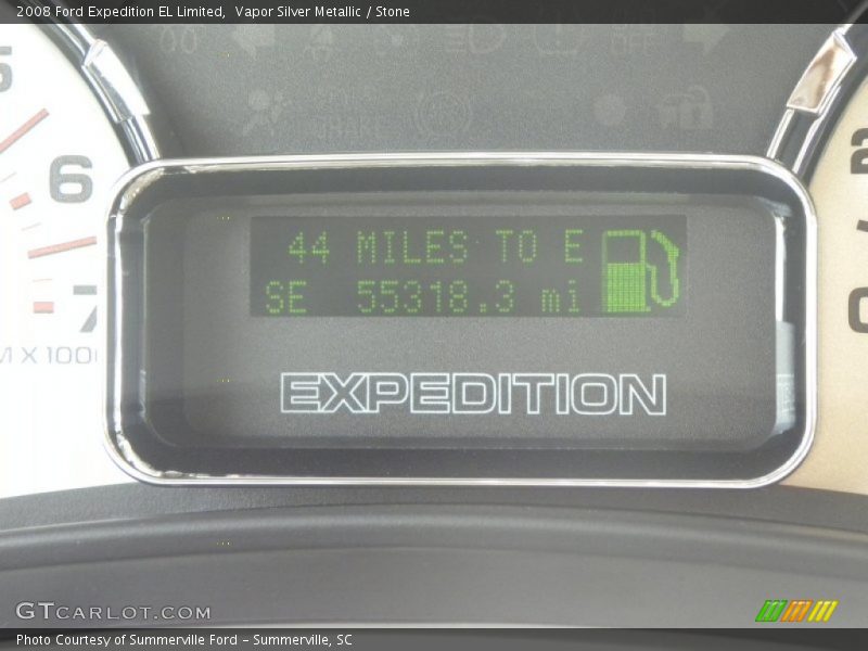 Vapor Silver Metallic / Stone 2008 Ford Expedition EL Limited