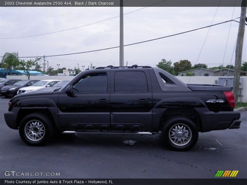 Black / Dark Charcoal 2003 Chevrolet Avalanche 2500 4x4