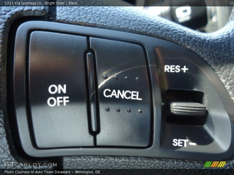 Bright Silver / Black 2011 Kia Sportage LX