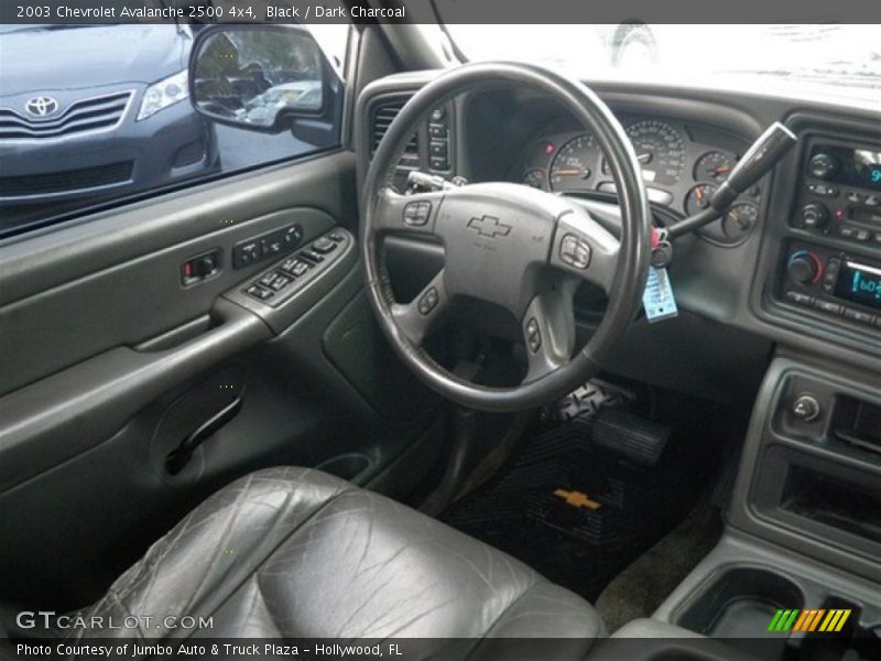 Black / Dark Charcoal 2003 Chevrolet Avalanche 2500 4x4