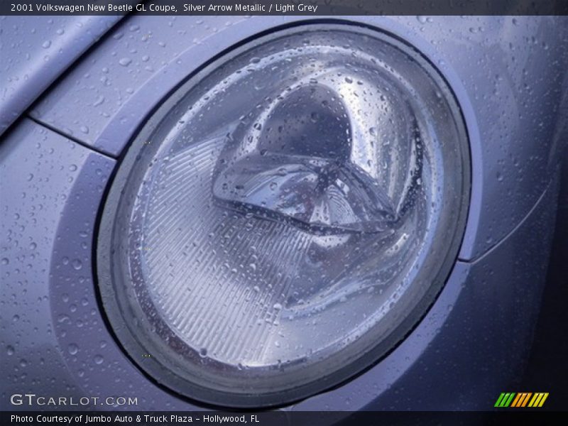 Silver Arrow Metallic / Light Grey 2001 Volkswagen New Beetle GL Coupe
