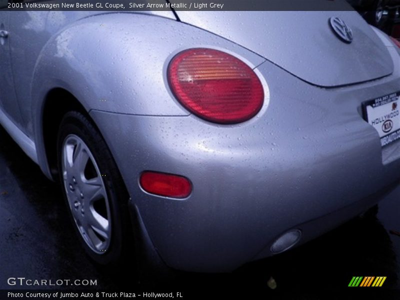 Silver Arrow Metallic / Light Grey 2001 Volkswagen New Beetle GL Coupe