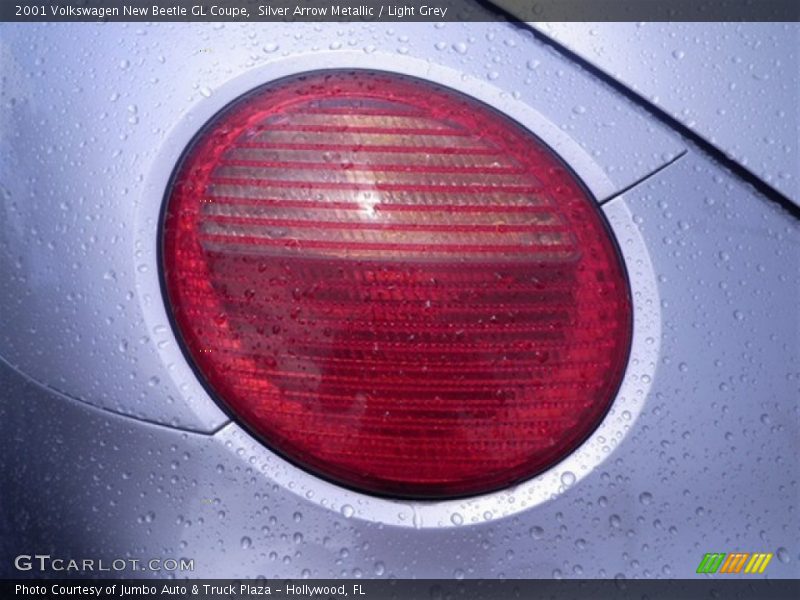 Silver Arrow Metallic / Light Grey 2001 Volkswagen New Beetle GL Coupe