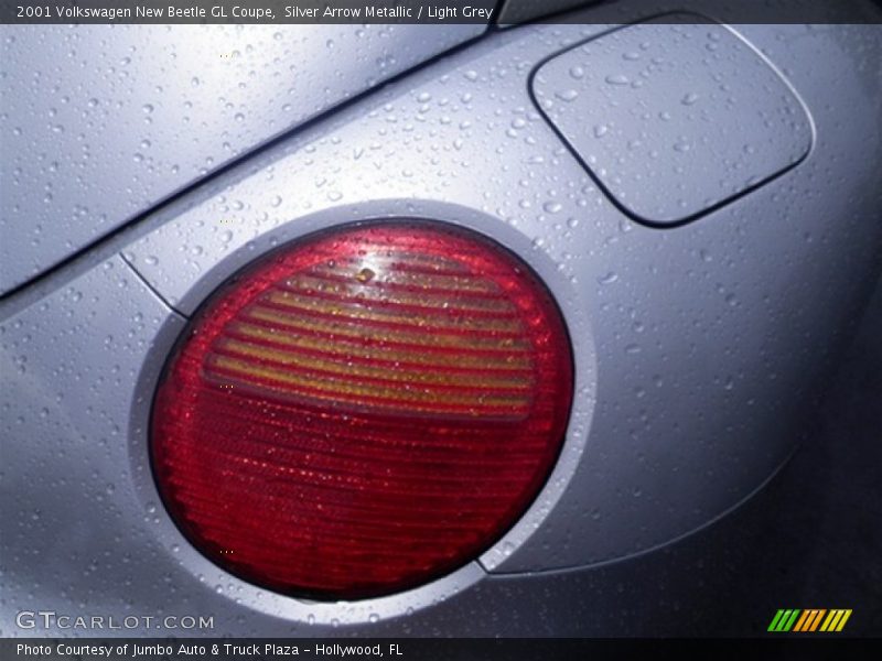 Silver Arrow Metallic / Light Grey 2001 Volkswagen New Beetle GL Coupe