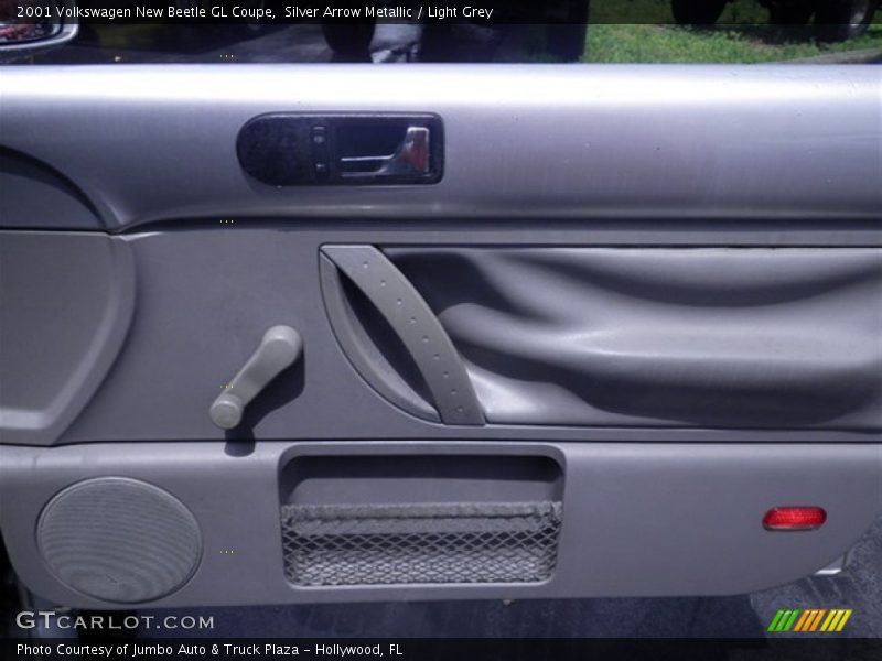 Silver Arrow Metallic / Light Grey 2001 Volkswagen New Beetle GL Coupe
