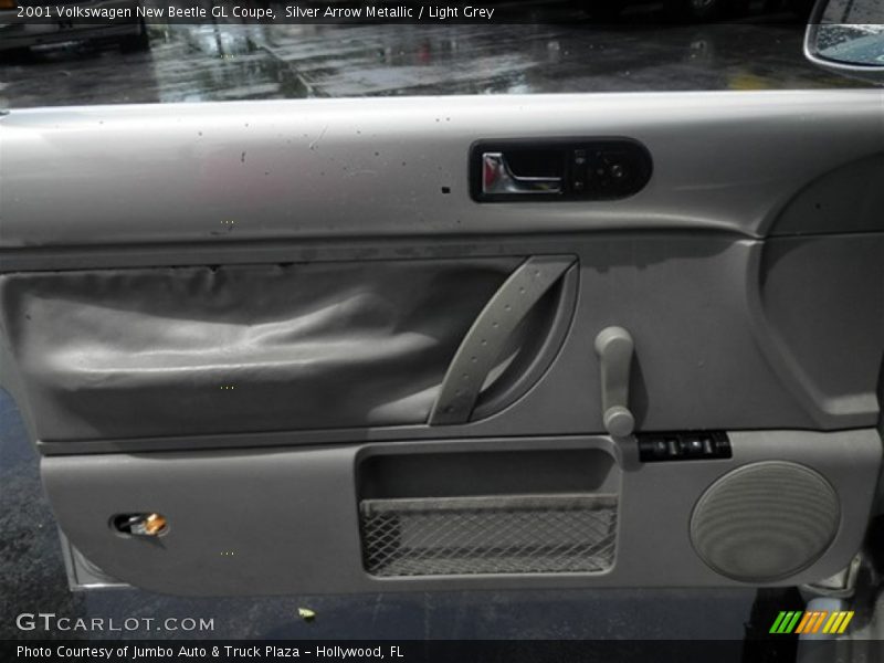 Silver Arrow Metallic / Light Grey 2001 Volkswagen New Beetle GL Coupe