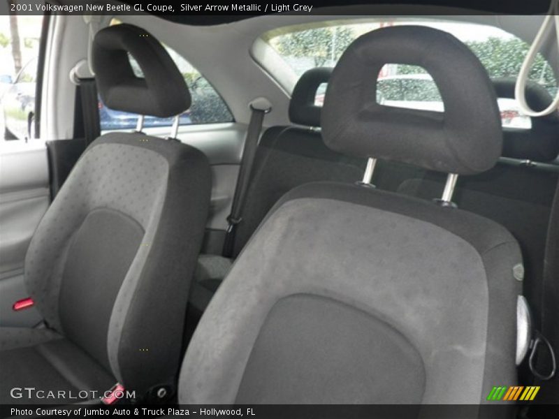 Silver Arrow Metallic / Light Grey 2001 Volkswagen New Beetle GL Coupe