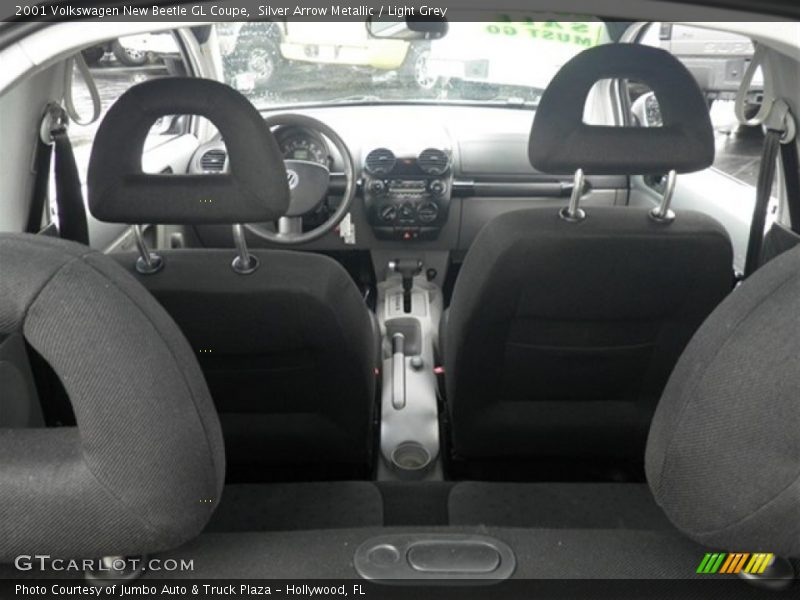Silver Arrow Metallic / Light Grey 2001 Volkswagen New Beetle GL Coupe