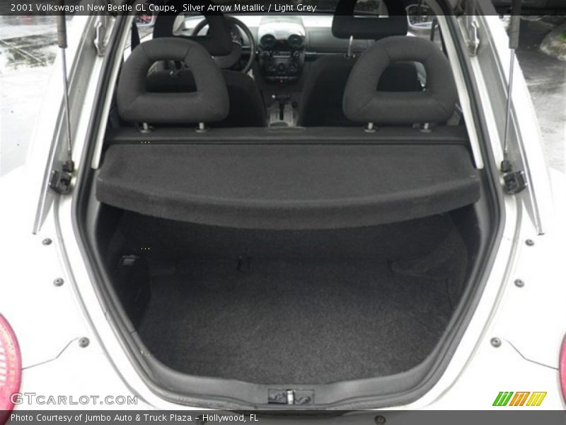 Silver Arrow Metallic / Light Grey 2001 Volkswagen New Beetle GL Coupe
