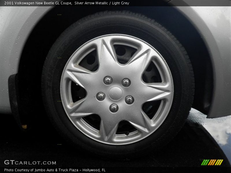 Silver Arrow Metallic / Light Grey 2001 Volkswagen New Beetle GL Coupe