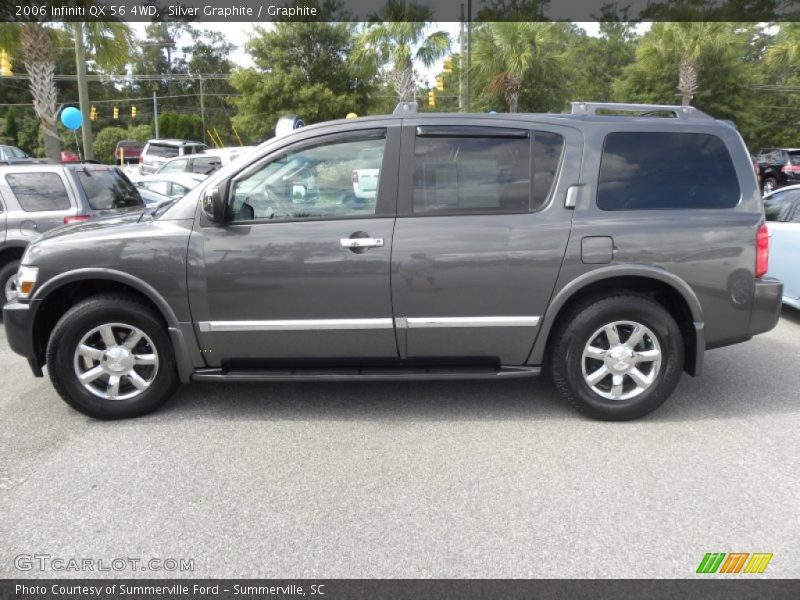 Silver Graphite / Graphite 2006 Infiniti QX 56 4WD