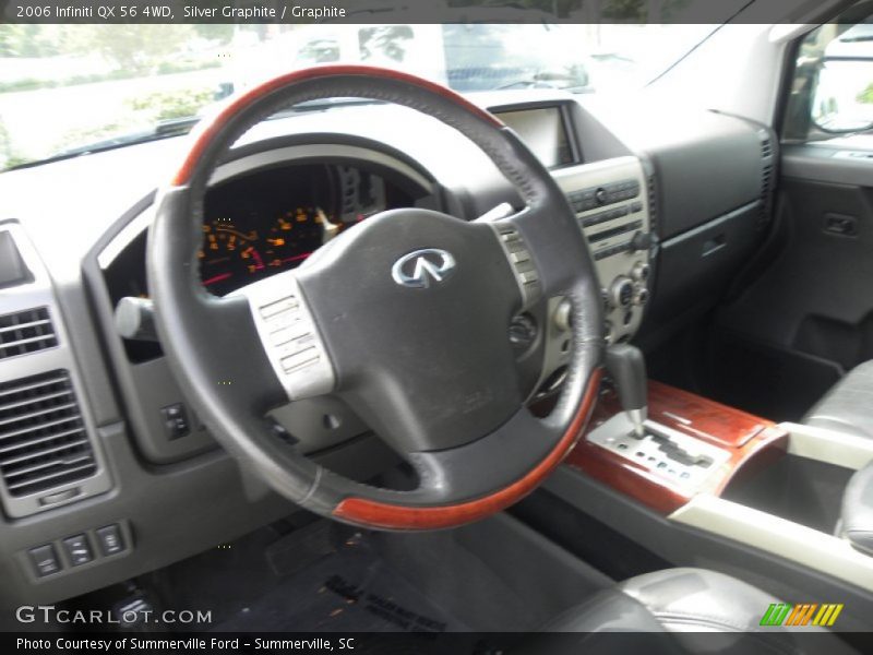 Silver Graphite / Graphite 2006 Infiniti QX 56 4WD