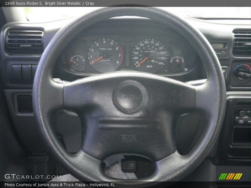 Bright Silver Metallic / Gray 1998 Isuzu Rodeo S