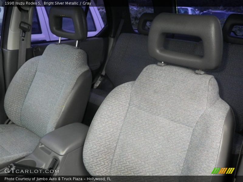 Bright Silver Metallic / Gray 1998 Isuzu Rodeo S