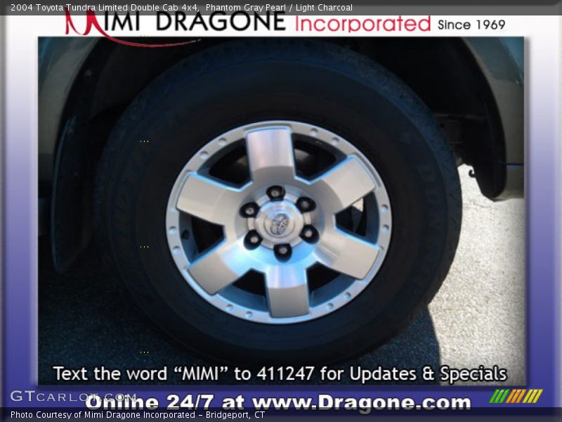 Phantom Gray Pearl / Light Charcoal 2004 Toyota Tundra Limited Double Cab 4x4