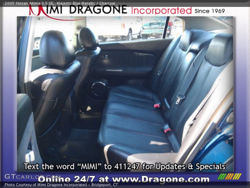 Majestic Blue Metallic / Charcoal 2005 Nissan Altima 3.5 SE