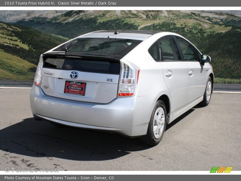 Classic Silver Metallic / Dark Gray 2010 Toyota Prius Hybrid IV
