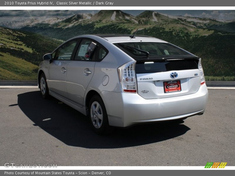 Classic Silver Metallic / Dark Gray 2010 Toyota Prius Hybrid IV