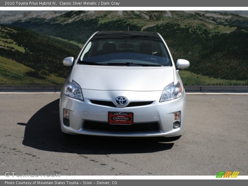 Classic Silver Metallic / Dark Gray 2010 Toyota Prius Hybrid IV