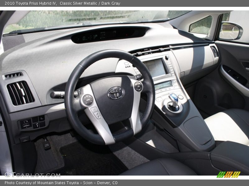 Classic Silver Metallic / Dark Gray 2010 Toyota Prius Hybrid IV