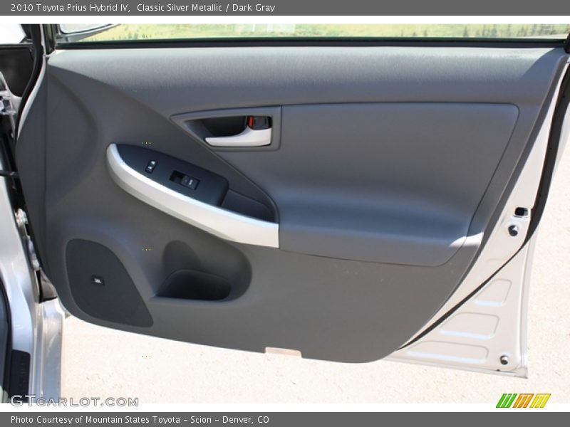 Classic Silver Metallic / Dark Gray 2010 Toyota Prius Hybrid IV
