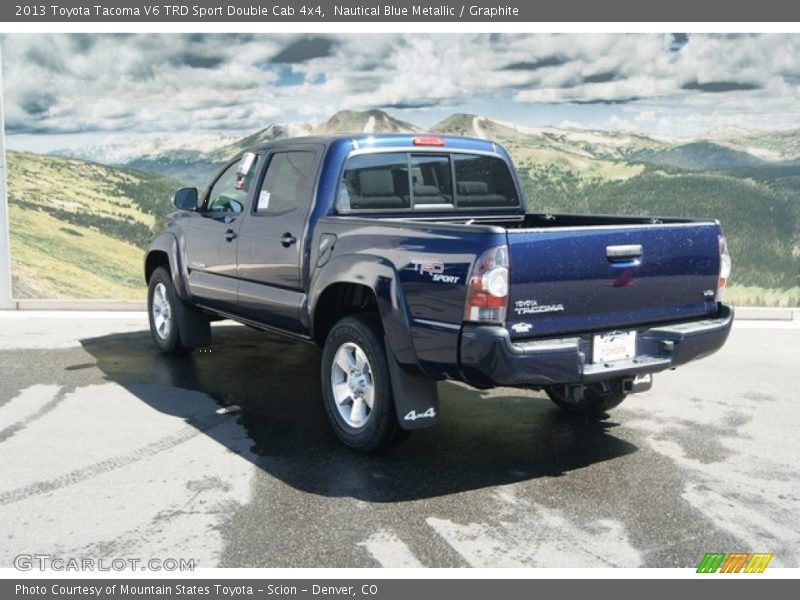 Nautical Blue Metallic / Graphite 2013 Toyota Tacoma V6 TRD Sport Double Cab 4x4