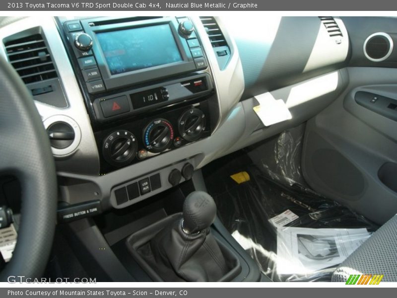 Nautical Blue Metallic / Graphite 2013 Toyota Tacoma V6 TRD Sport Double Cab 4x4