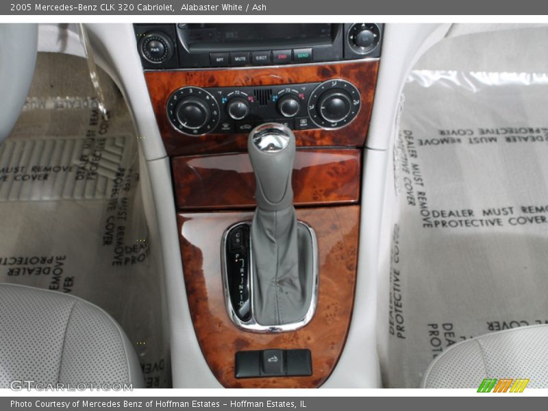 Alabaster White / Ash 2005 Mercedes-Benz CLK 320 Cabriolet