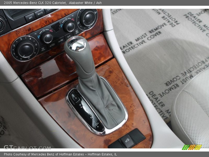 Alabaster White / Ash 2005 Mercedes-Benz CLK 320 Cabriolet