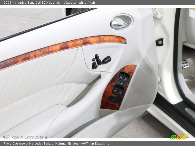 Alabaster White / Ash 2005 Mercedes-Benz CLK 320 Cabriolet