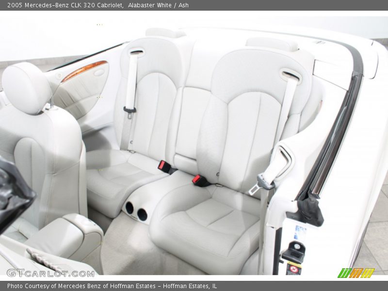 Alabaster White / Ash 2005 Mercedes-Benz CLK 320 Cabriolet
