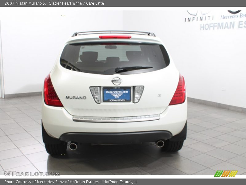 Glacier Pearl White / Cafe Latte 2007 Nissan Murano S