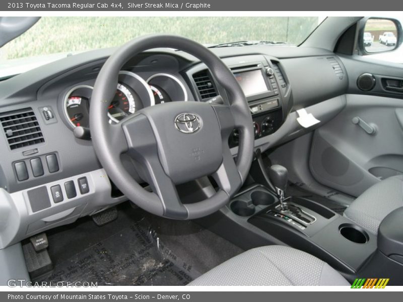  2013 Tacoma Regular Cab 4x4 Graphite Interior