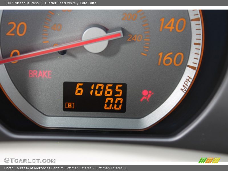 Glacier Pearl White / Cafe Latte 2007 Nissan Murano S