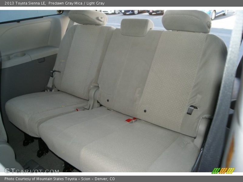 Predawn Gray Mica / Light Gray 2013 Toyota Sienna LE