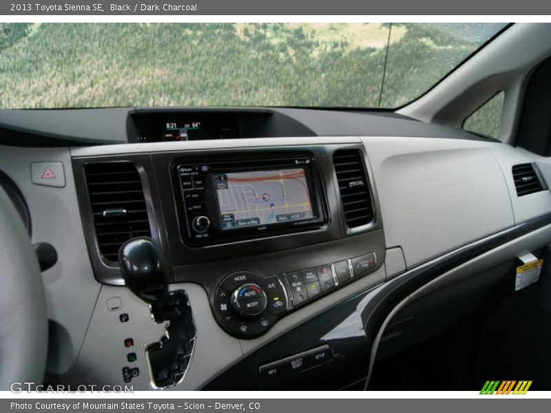 Black / Dark Charcoal 2013 Toyota Sienna SE